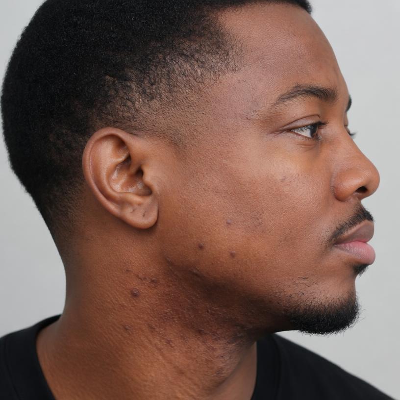 Razor bumps & rough texture